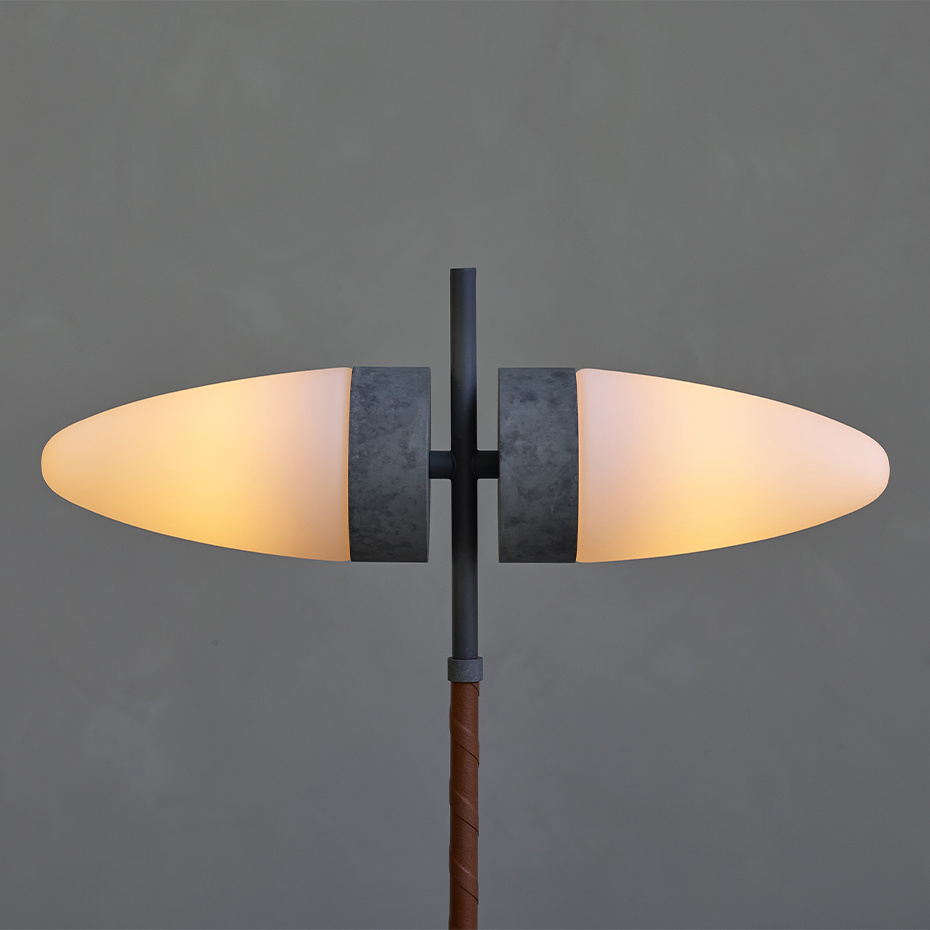 Bull Bordslampa Oxidized