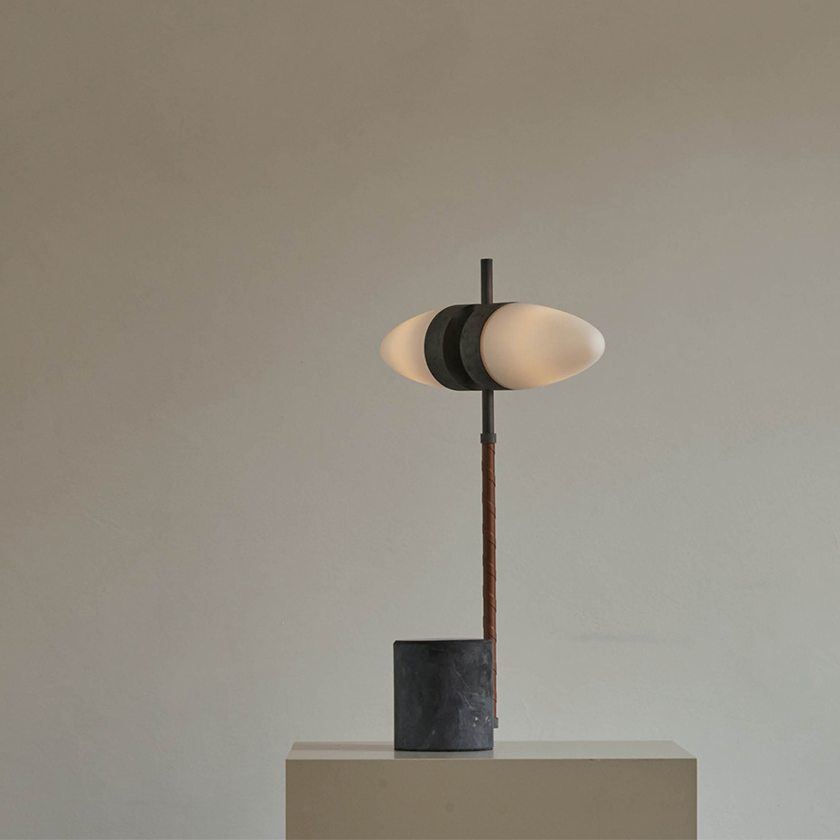 Bull Bordslampa Oxidized