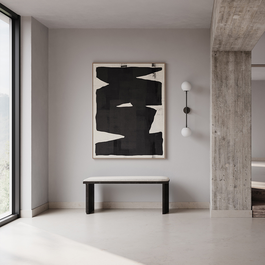 Drop Vägglampa Bulp Grey