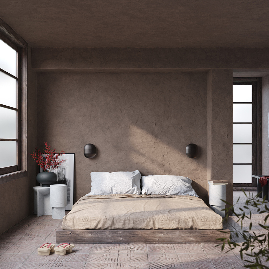 Clam Vägglampa Bronze