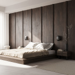 Clam Vägglampa Burned Black Clam Vägglampa Burned Black