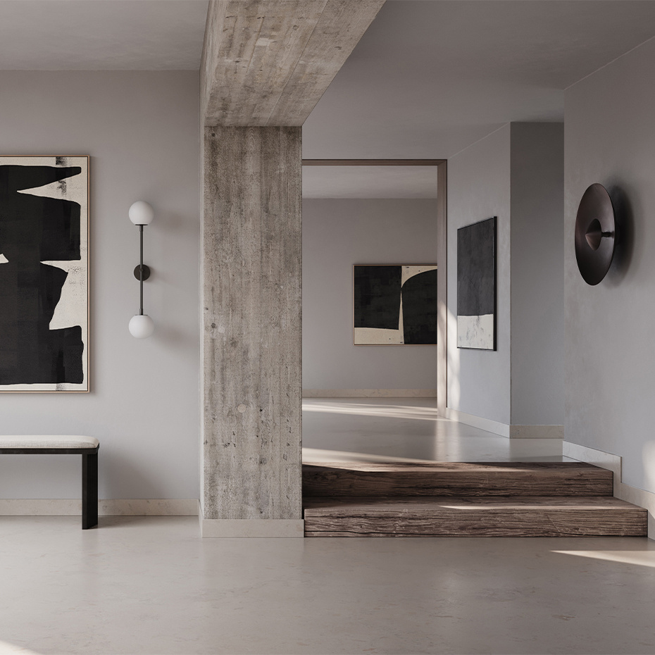 Dusk Vägglampa Burned Black