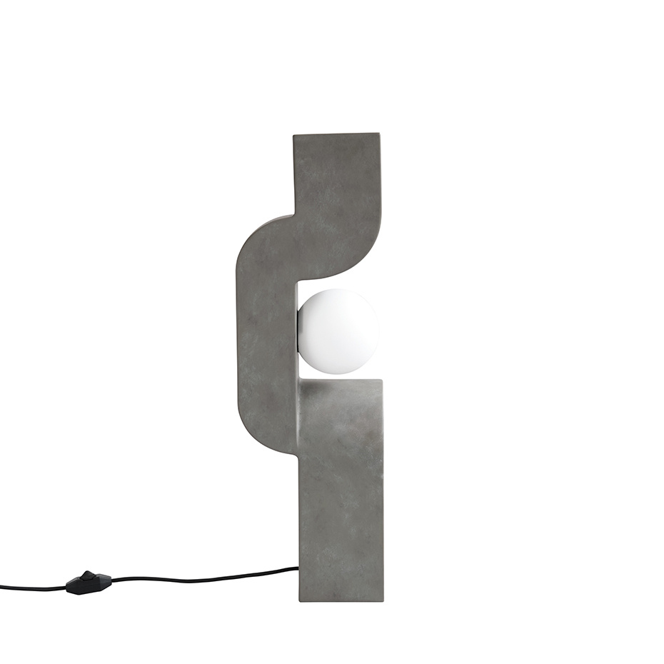 Sitting Man Golvlampa Big Dark Grey