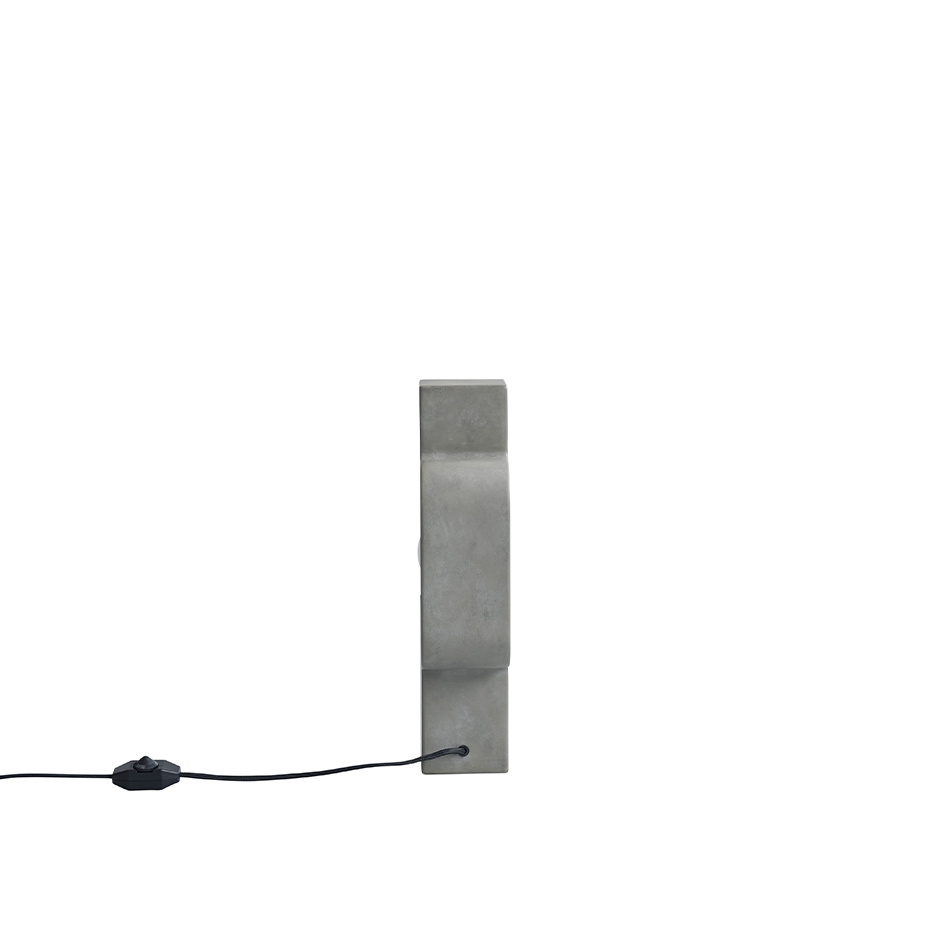 Sitting Man Bordslampa Mini Dark Grey
