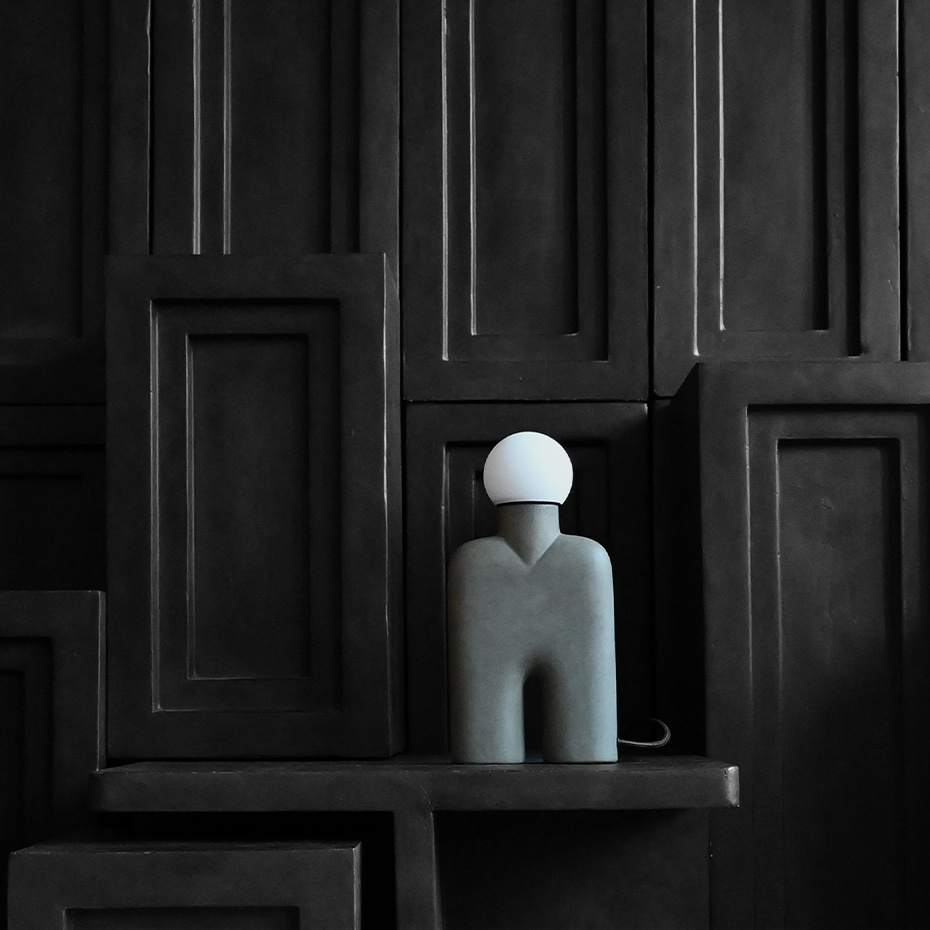 Cobra Bordslampa Dark Grey