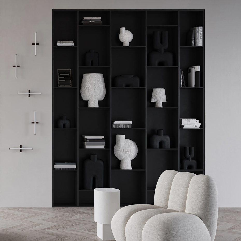 Stick Vägglampa Bronze