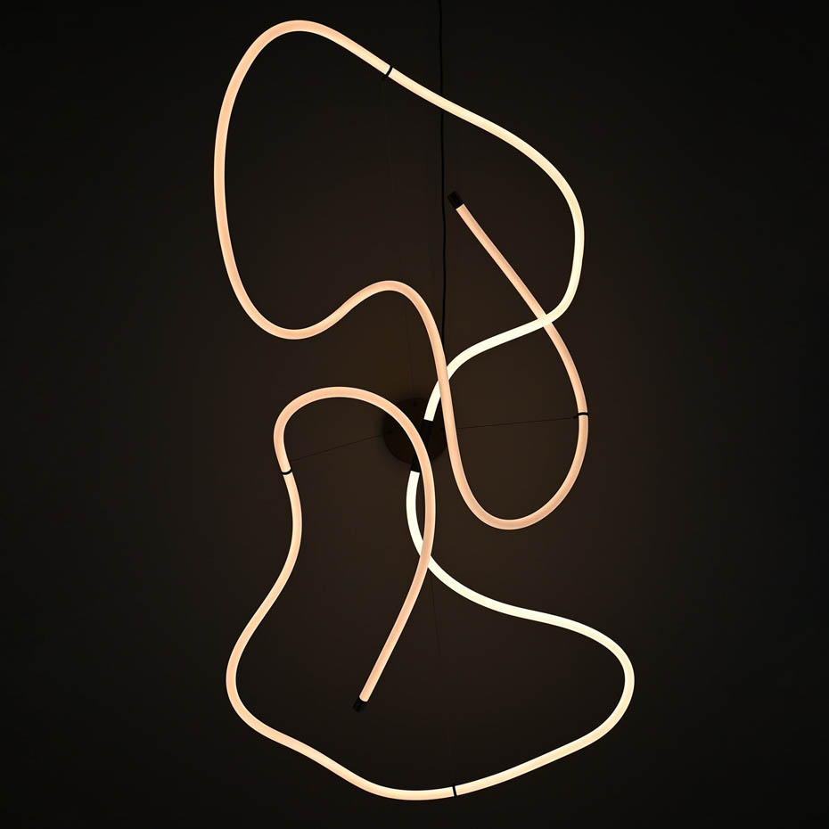 Ghost Ljuskrona Big Neon