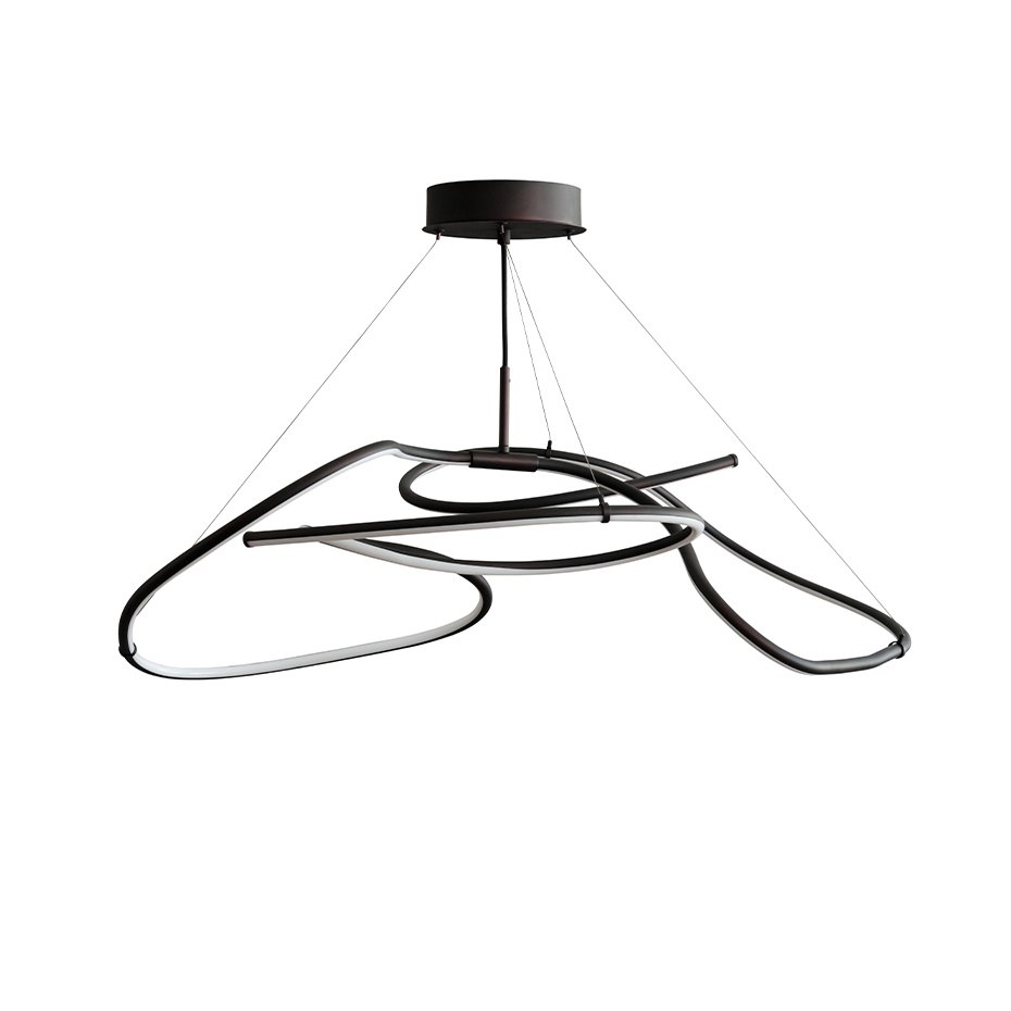 Ghost Ljuskrona Mini Burned Black