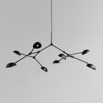 Drop Ljuskrona Burned Black 5m Drop Ljuskrona Burned Black 5m