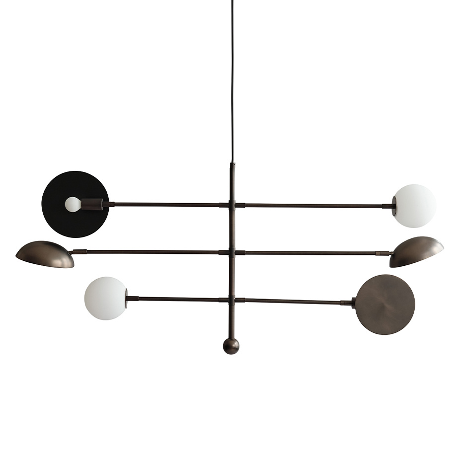 Sahn Ljuskrona Bronze 5m