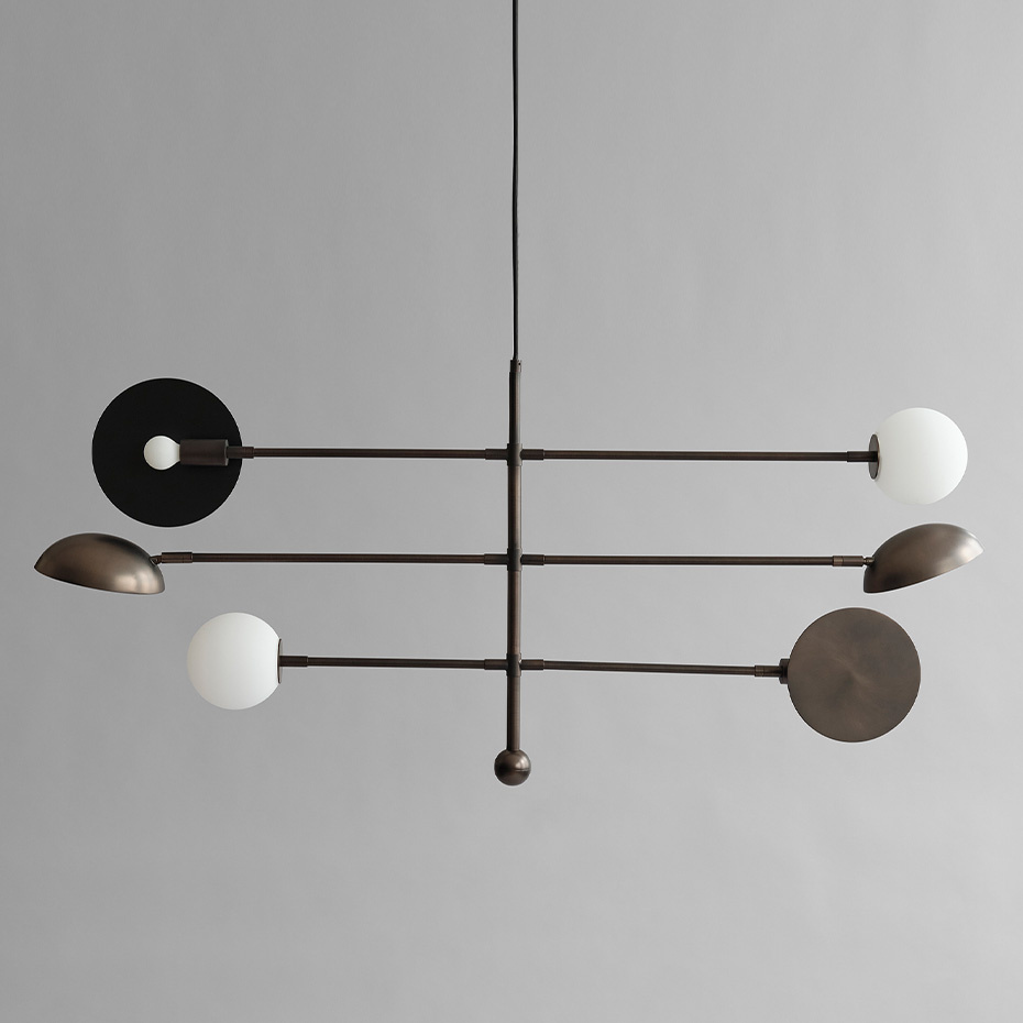 Sahn Ljuskrona Bronze 5m