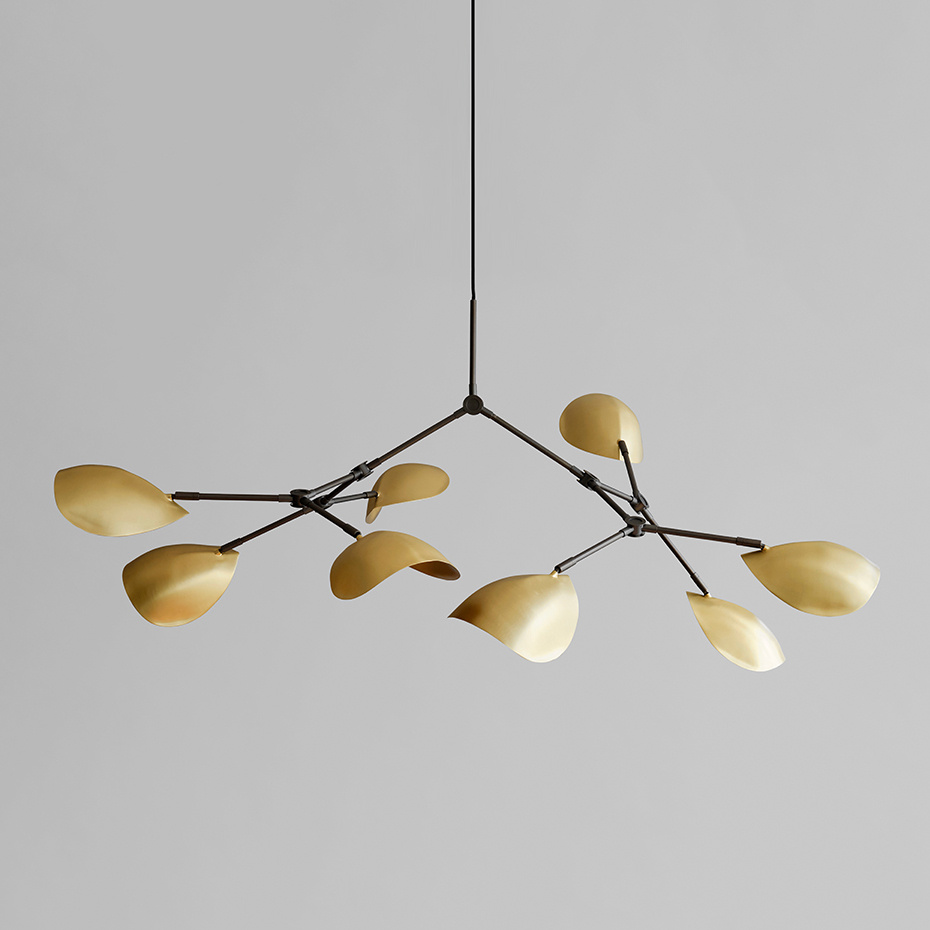 Stingray Ljuskrona Brass 5m