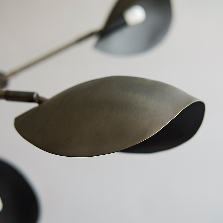 Stingray Ljuskrona Grande Bronze 5m