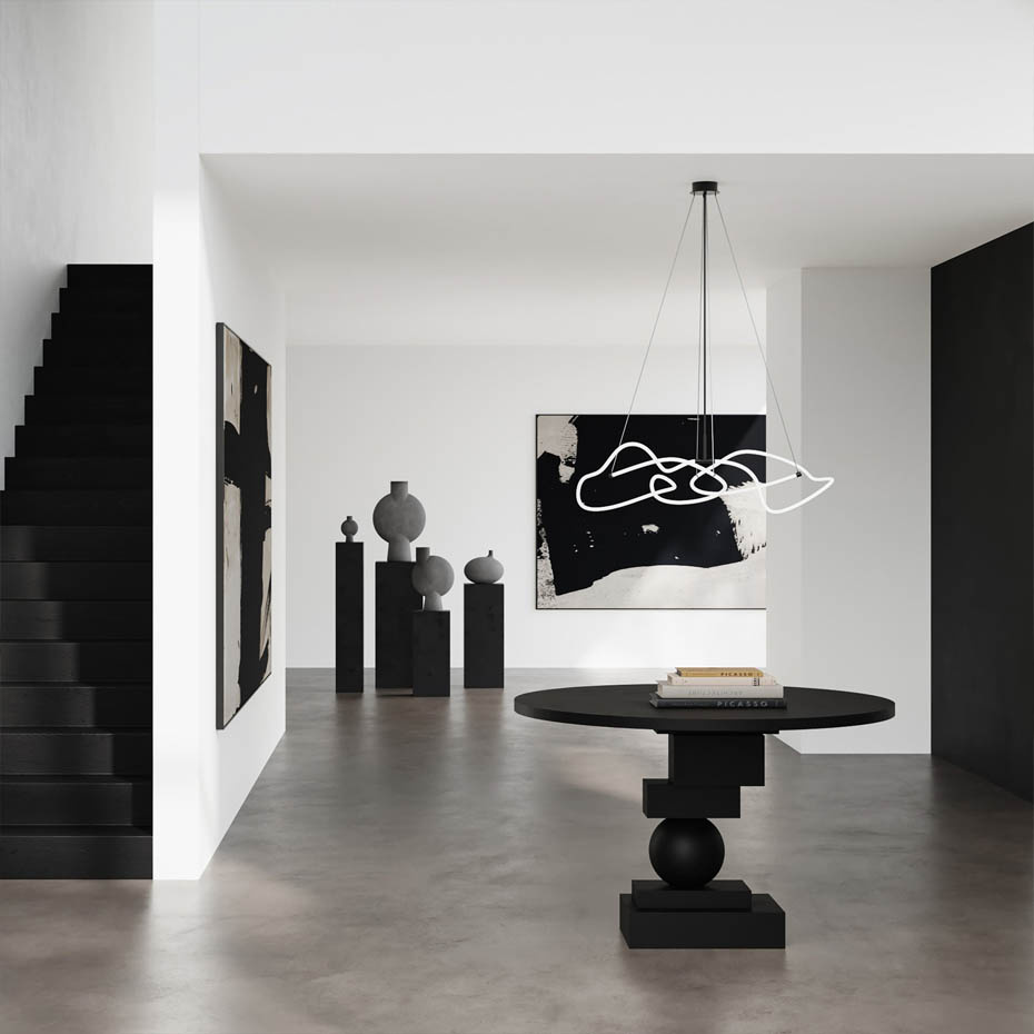 Ghost Ljuskrona Mini Neon 5m