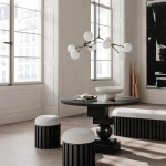 Drop Ljuskrona Bulp Mini Grey 5m Drop Ljuskrona Bulp Mini Grey 5m