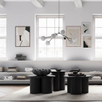 Drop Ljuskrona Bulp Mini Grey 5m Drop Ljuskrona Bulp Mini Grey 5m