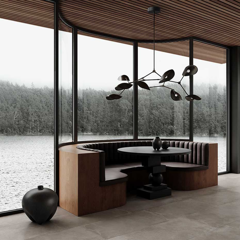 Stingray Ljuskrona Bronze 5m