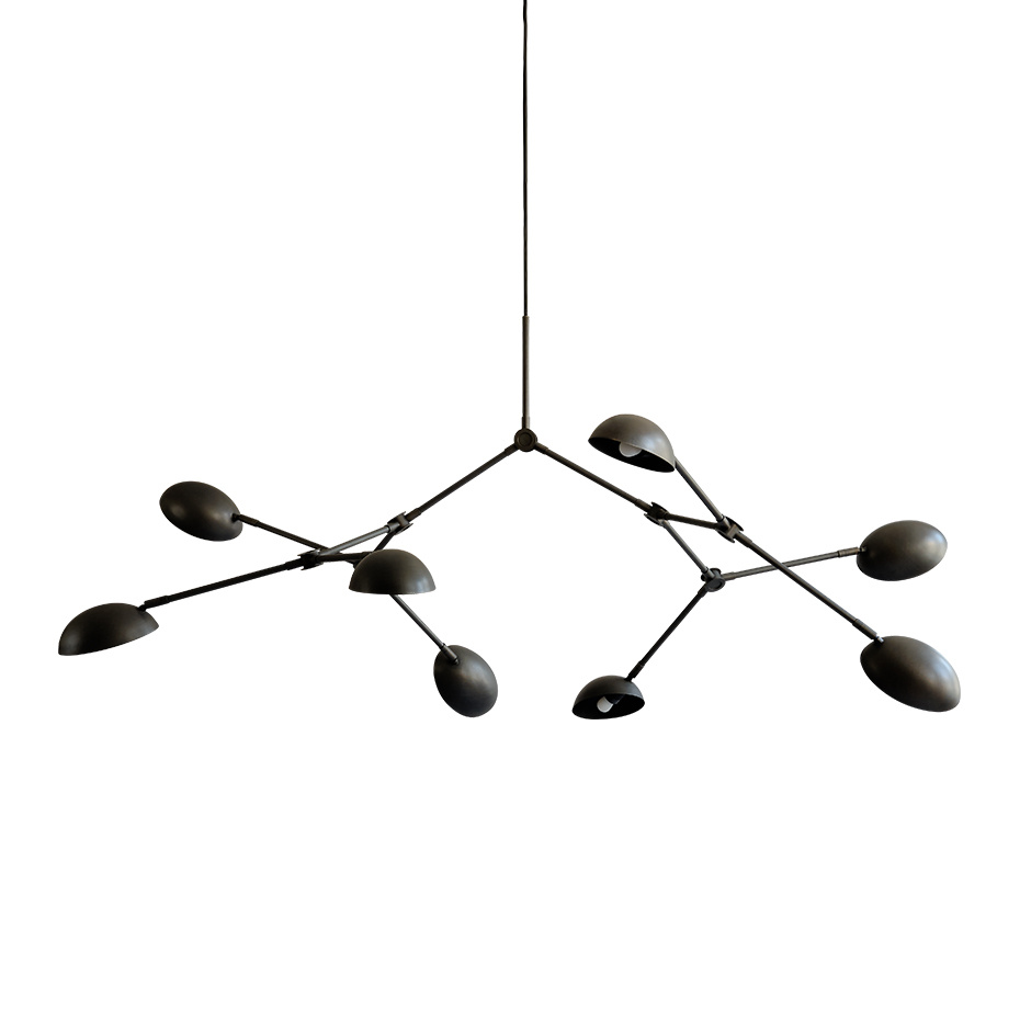 101 Copenhagen Drop Ljuskrona Bronze 5m