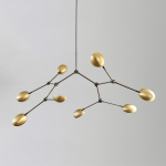 Drop Ljuskrona Brass 5m Drop Ljuskrona Brass 5m