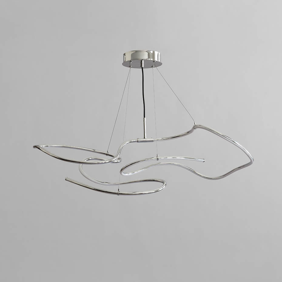 Ghost Ljuskrona Mini Chrome 5m