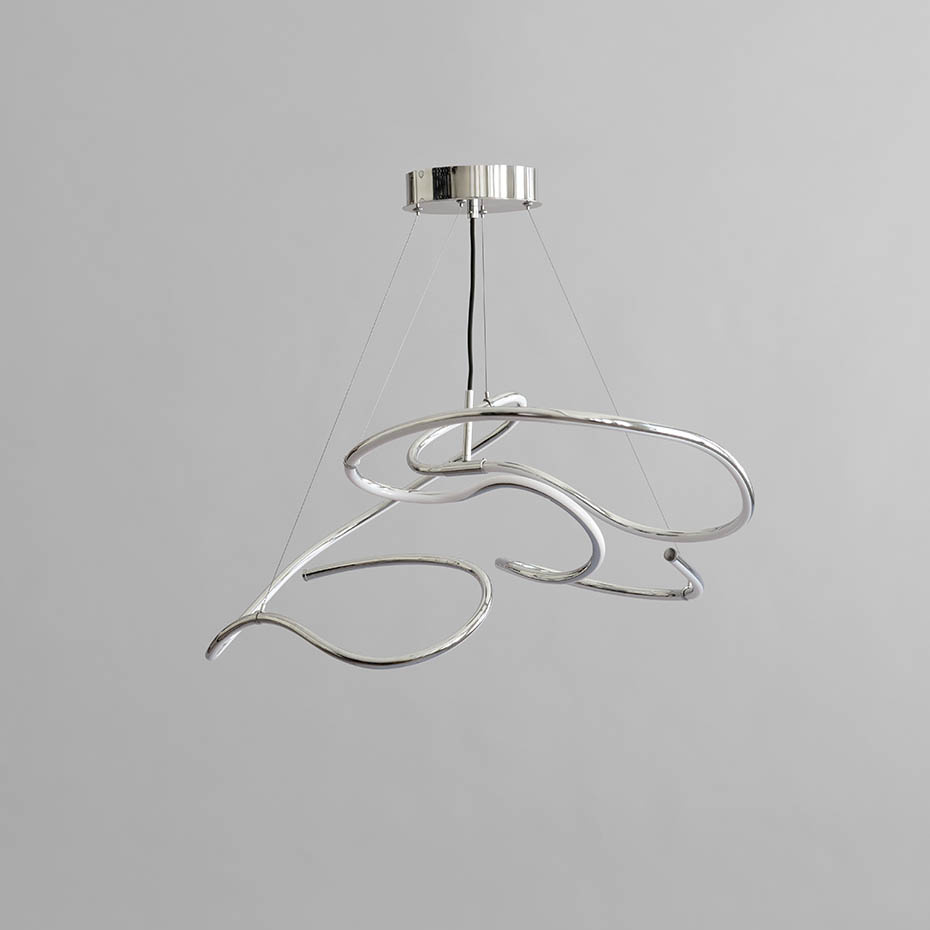 Ghost Ljuskrona Mini Chrome 5m