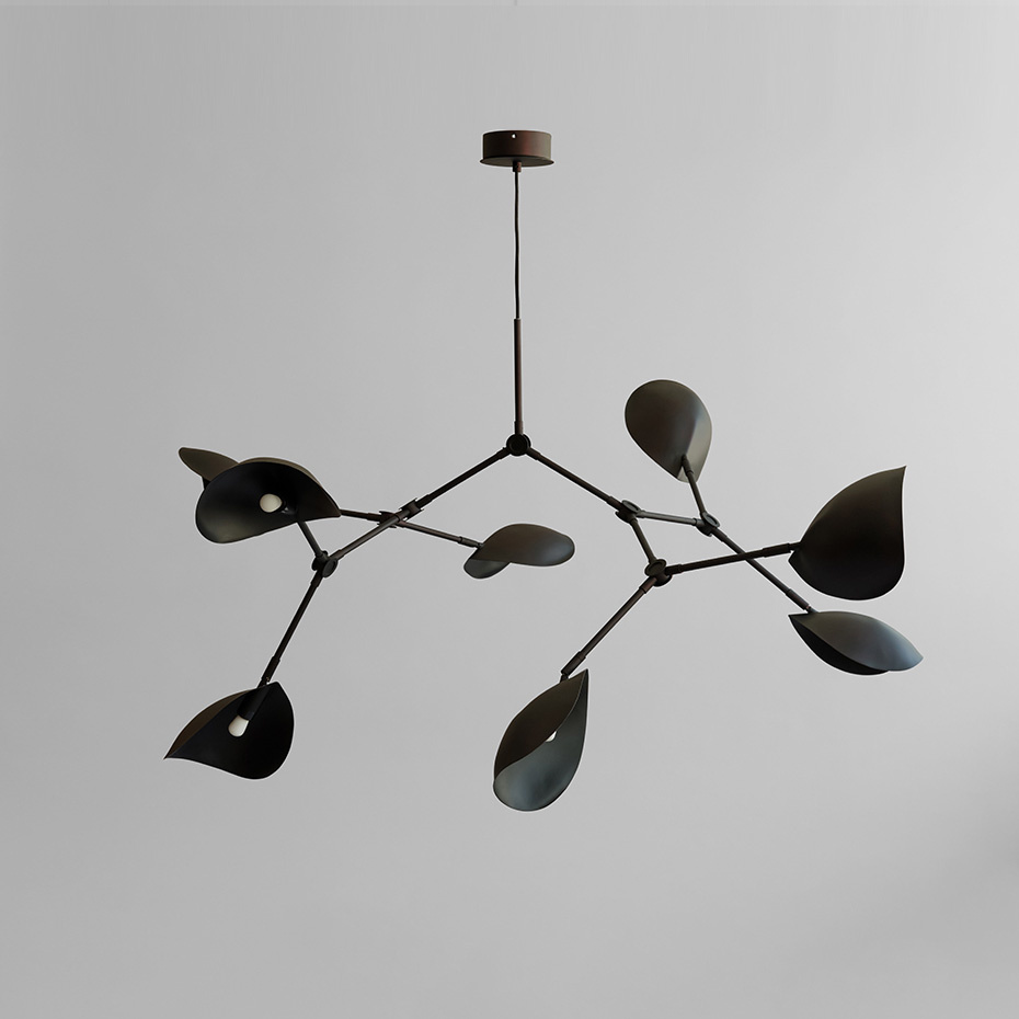 Stingray Ljuskrona Burned Black 5m