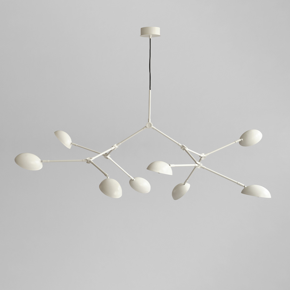 Drop Ljuskrona White 5m