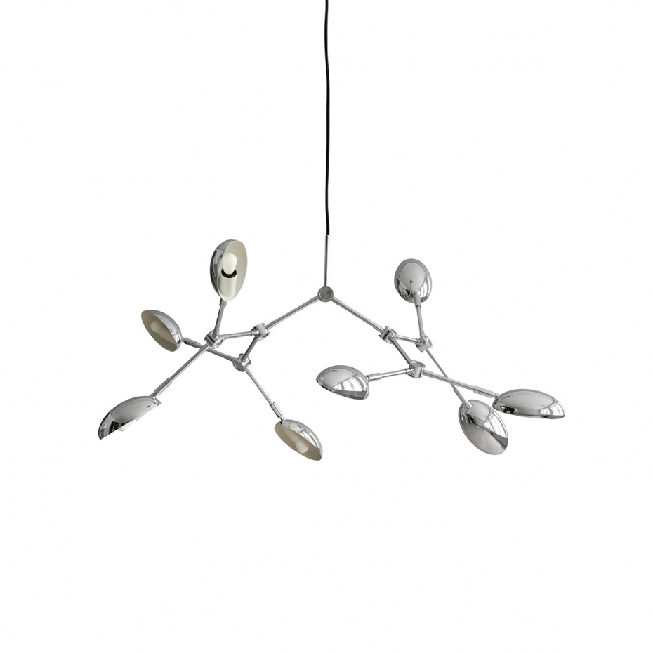 Drop Ljuskrona Mini Chrome 5m