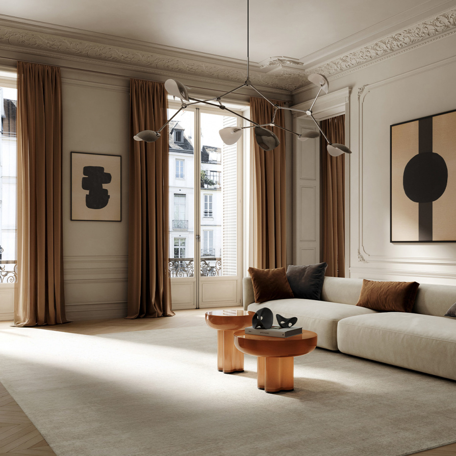 Stingray Ljuskrona Grande Chrome 5m