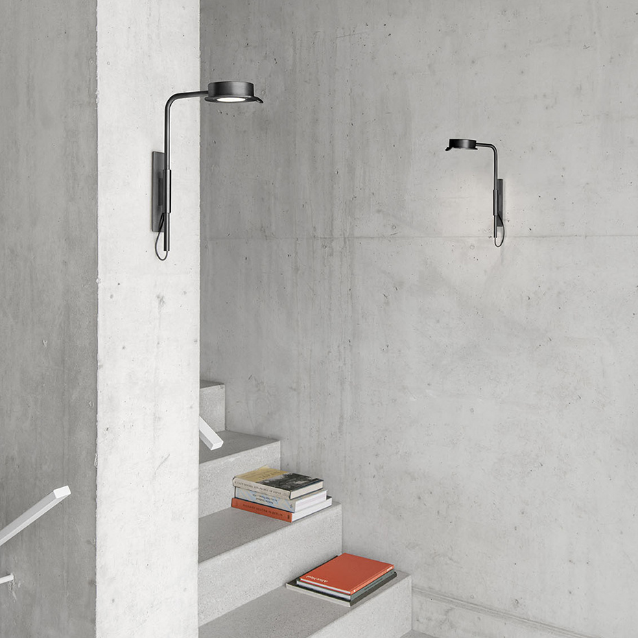 Chipperfield w102 w Vägglampa Black Steel