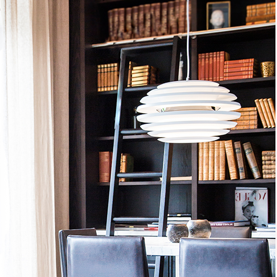 Ellipse Pendel Ø50cm Mässing