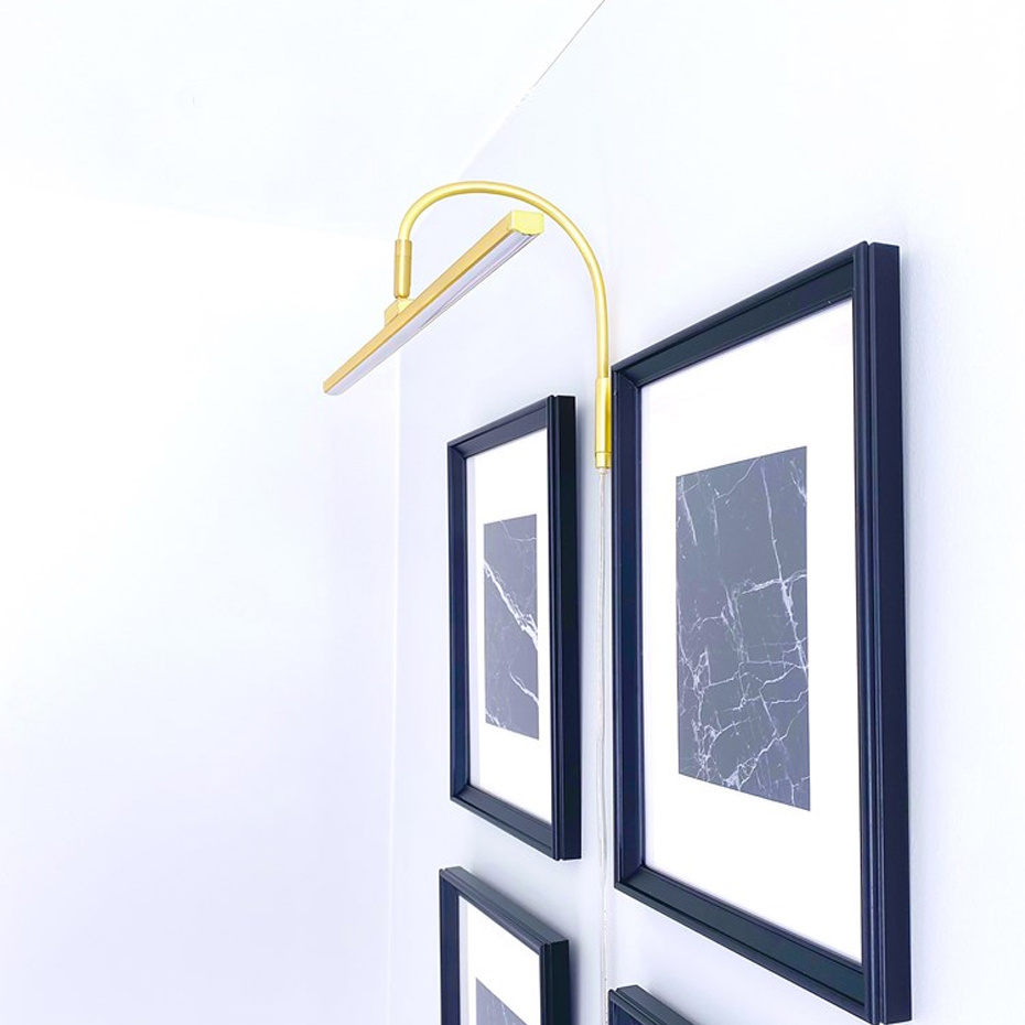 Miro LED Tavelbelysning Antik