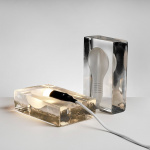 Block Lamp Mini Bordslampa Svart Block Lamp Mini Bordslampa Svart