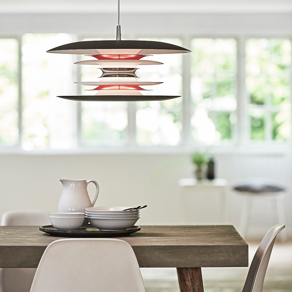 Diablo Pendel Ø50cm Mattvit