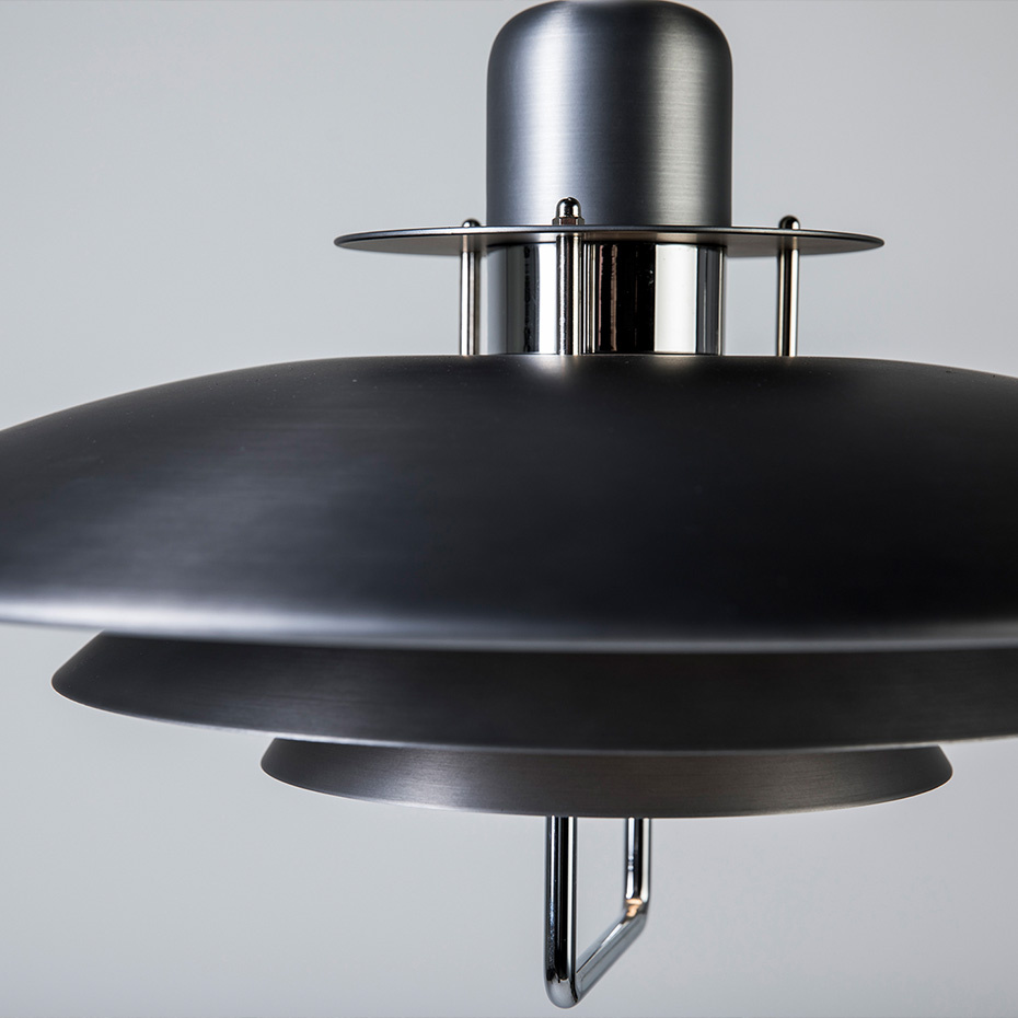 Primus II Pendel Ø43cm Mattsvart