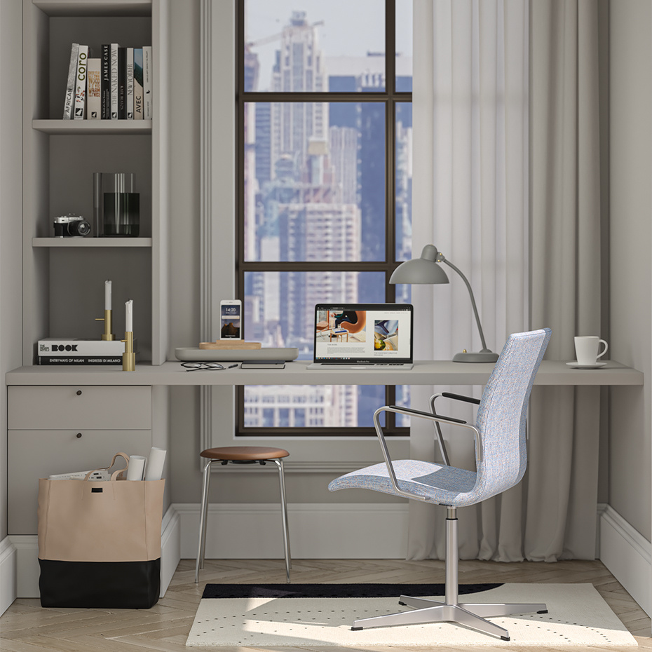 Kaiser Idell 6556 Bordslampa Easy Grey