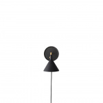 Cast Sconce Vgglampa Black With Diffuser
