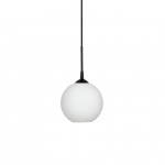 Capo Pendel Ø20cm Svart/Opalglas Capo Pendel Ø20cm Svart/Opalglas