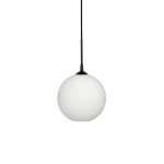 Capo Pendel Ø25cm Svart/Opalglas Capo Pendel Ø25cm Svart/Opalglas