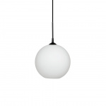 Capo Pendel Ø30cm Svart/Opalglas Capo Pendel Ø30cm Svart/Opalglas