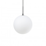 Capo Pendel Ø40cm Svart/Opalglas Capo Pendel Ø40cm Svart/Opalglas