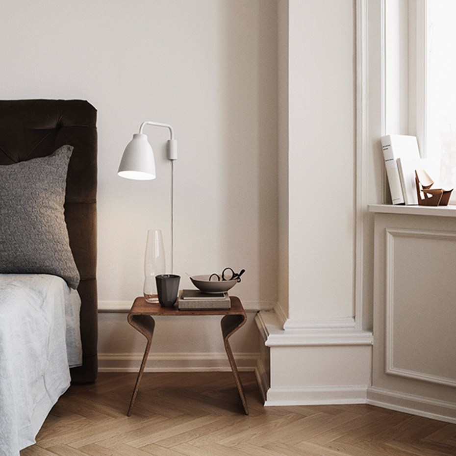 Caravaggio Read Vägglampa Grey 25