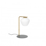 DK Bordslampa Rå Mässing/Opalglas DK Bordslampa Rå Mässing/Opalglas