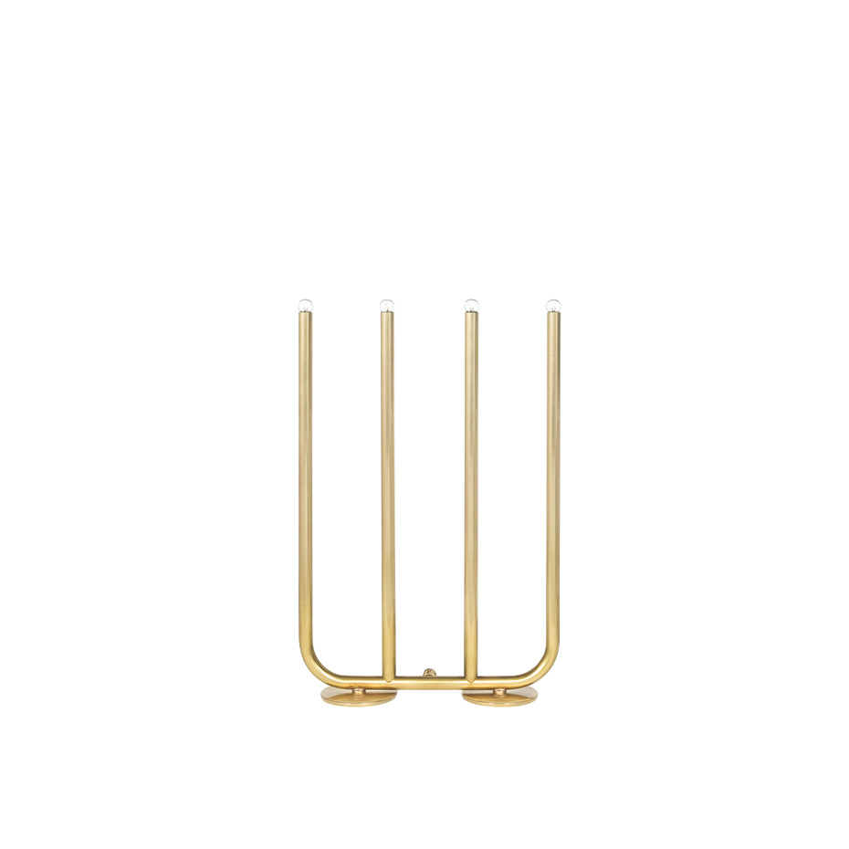 December Ljusstake 4 Glans