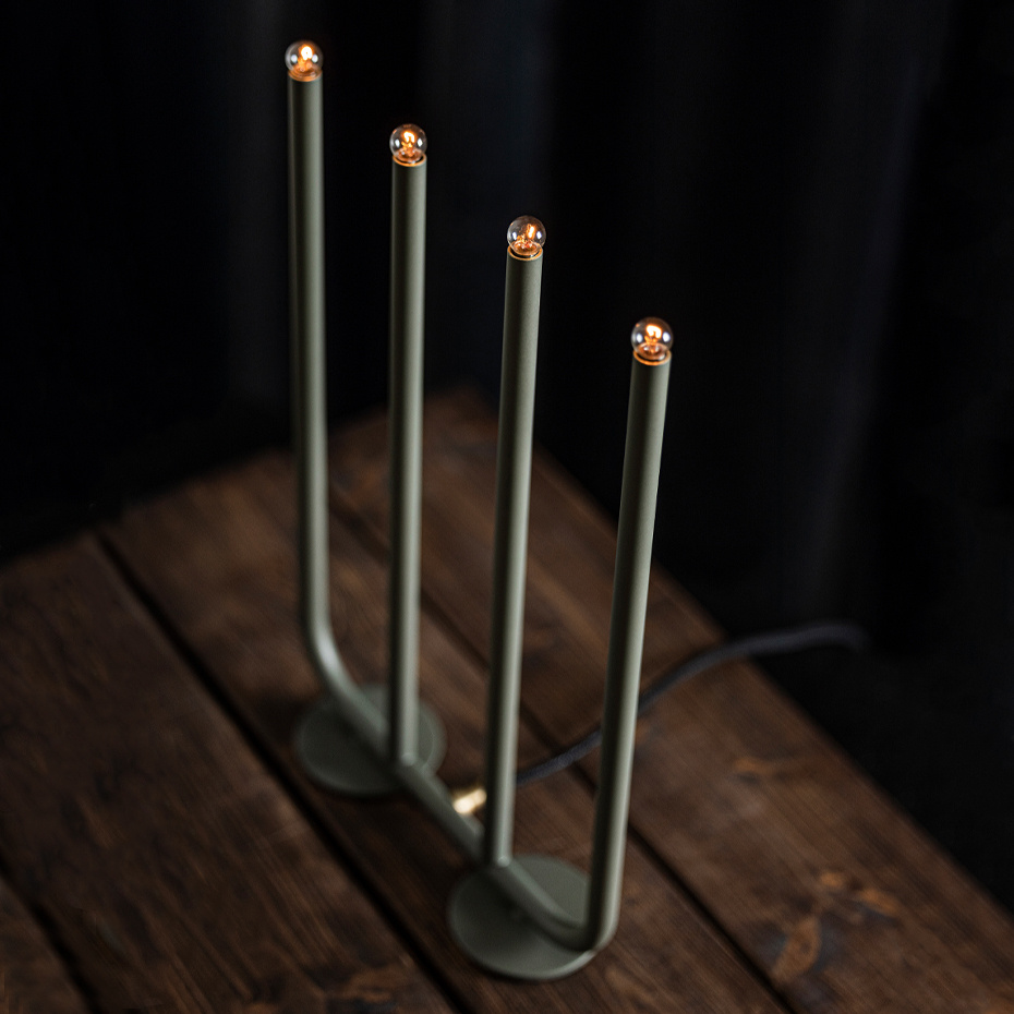 December Ljusstake 4 Gran