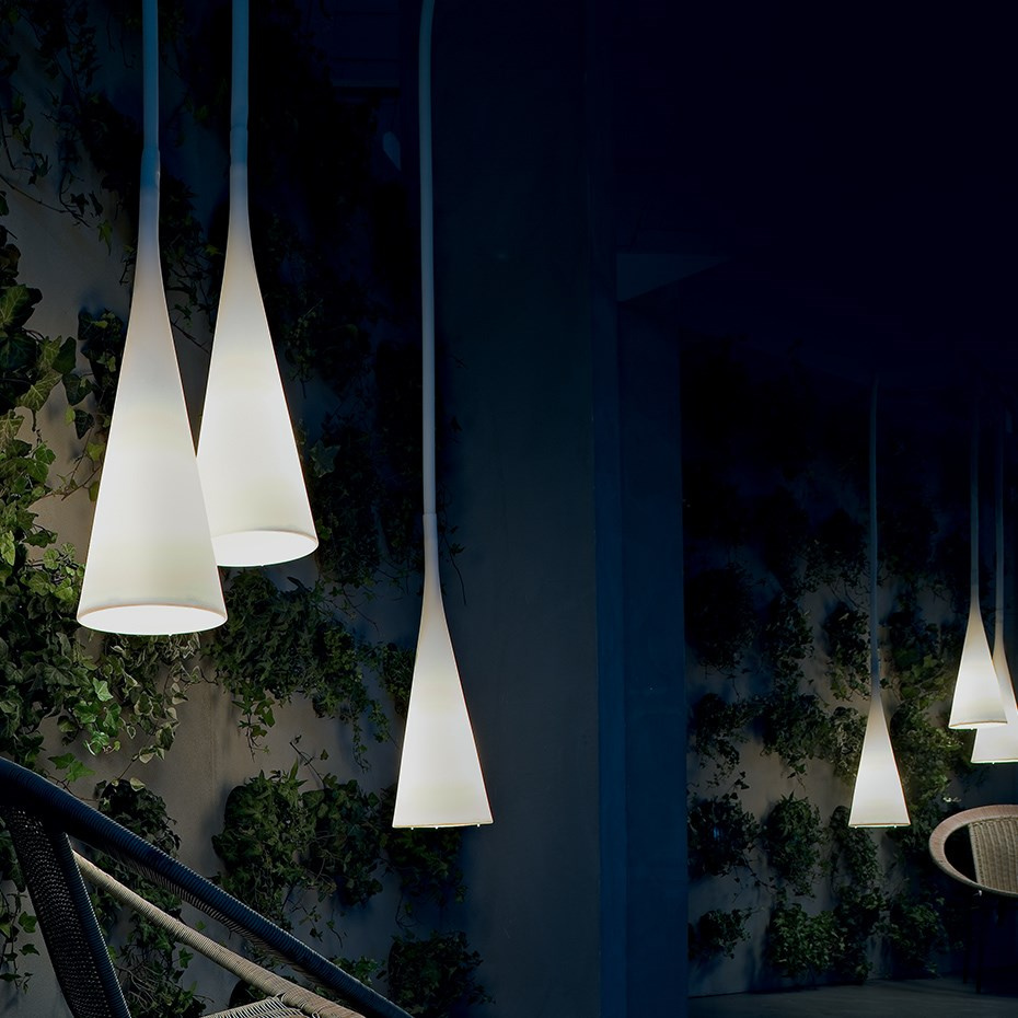 Uto Pendel/Bordslampa Orange