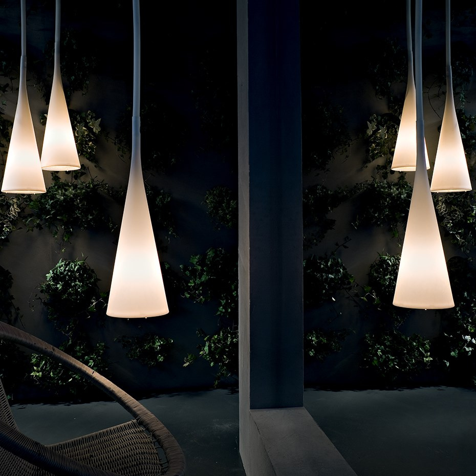 Uto Pendel/Bordslampa Orange