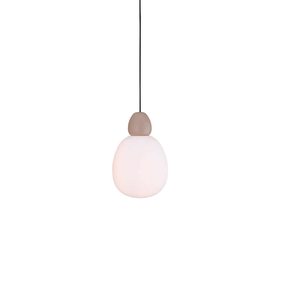 Buddy Pendel Sand/Opalglas