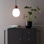 Buddy Pendel Svart/Opalglas Buddy Pendel Svart/Opalglas