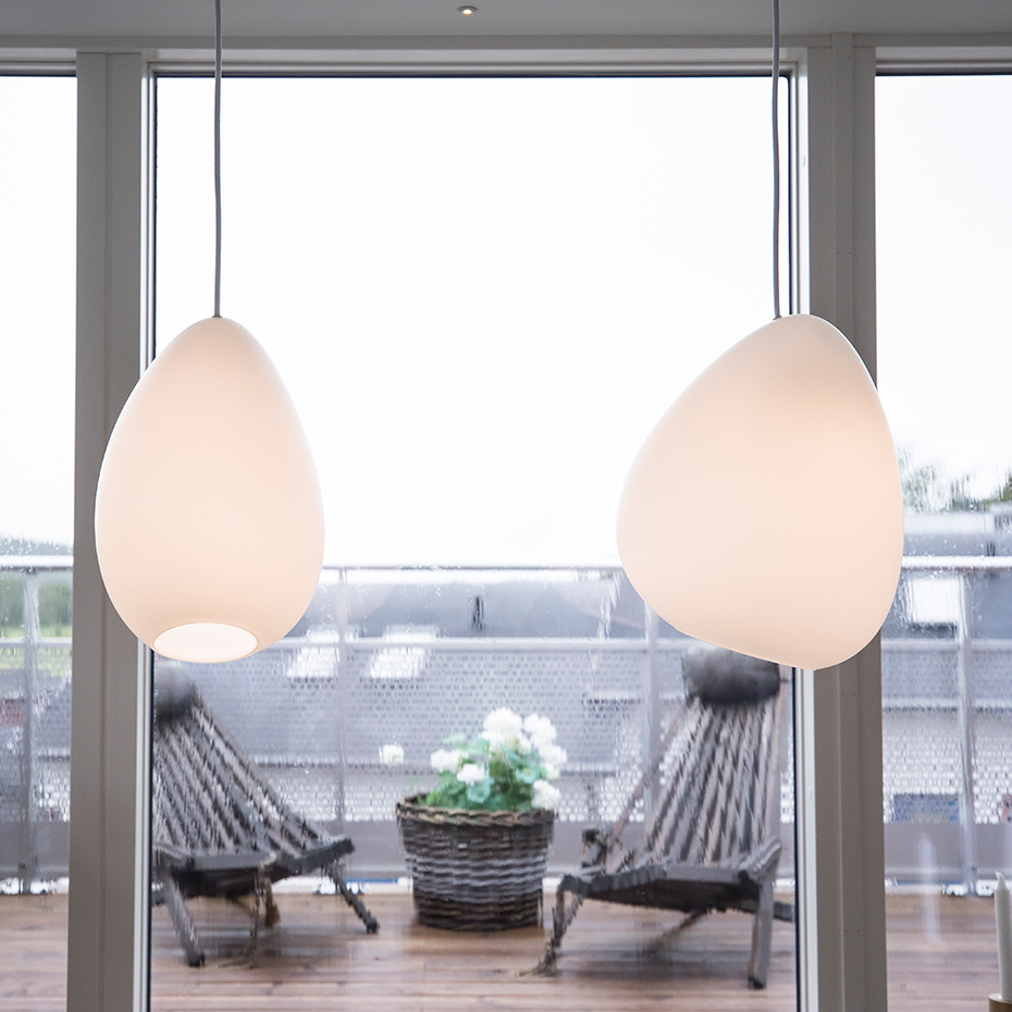 Ocean Pendel Ø31,5cm Rökfärgad